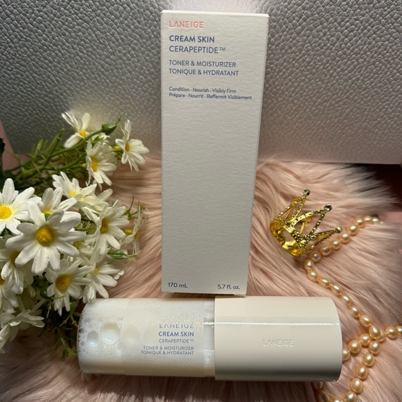 BNIB LANEIGE CREAM SKIN CERAPEPTIDE TM
TONER & MOISTURIZER TONIQUE & HYDRATANT - Picture 2 of 10